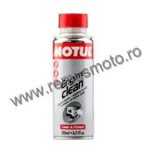 Aditiv ulei - 15min inainte de schimbul de ulei ENGINE CLEAN MOTO MOTUL